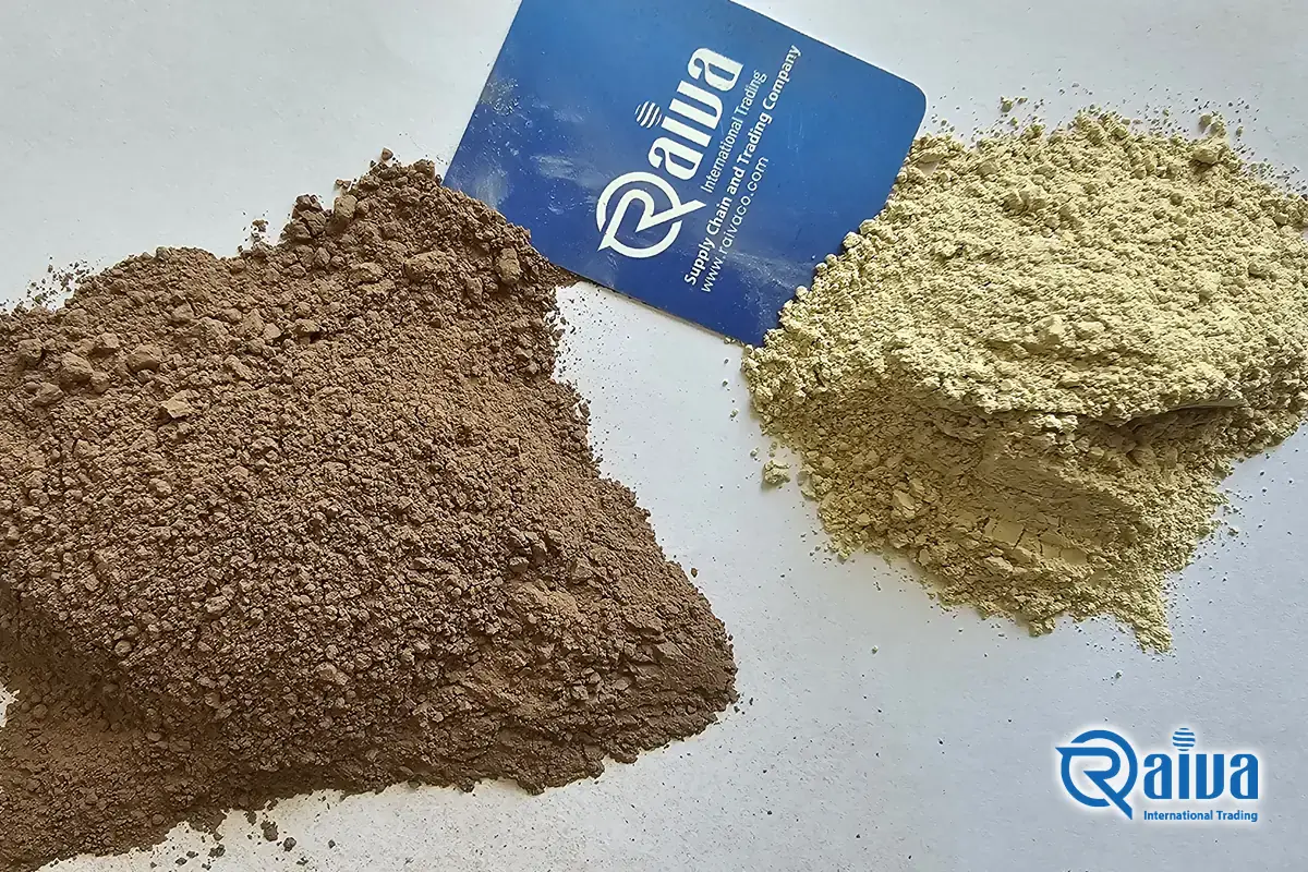 Bulk barite (BaSO4) powder for drilling mud &mdash; bulk stockpile