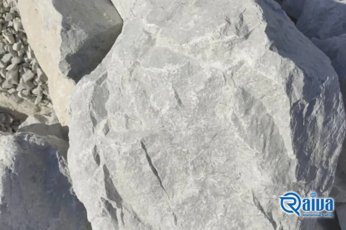 White dolomite from Iranian quarries for steel and glass &mdash; bulk stockpile