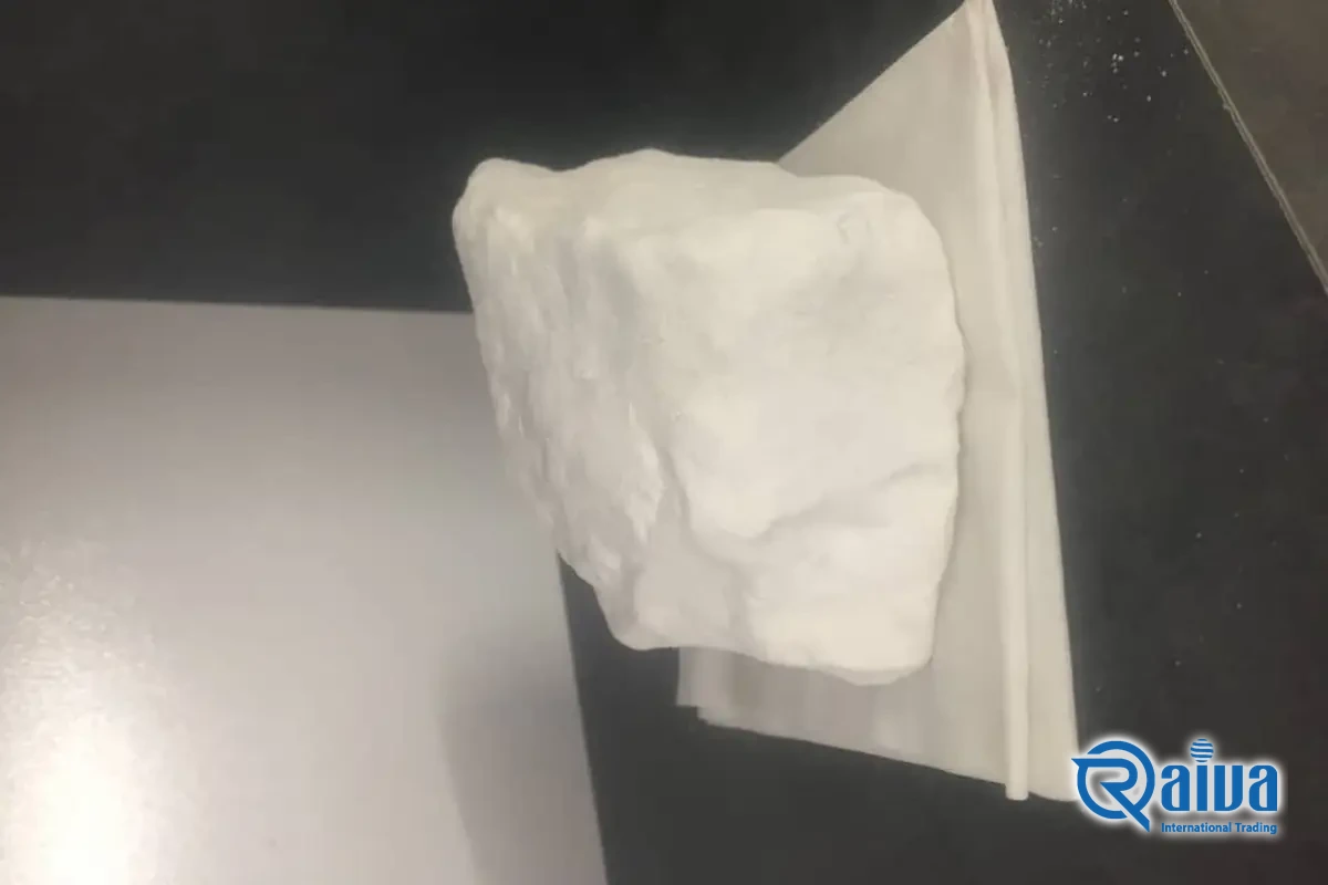 High-purity silica for glassmaking and foundry sand &mdash; storage yard
